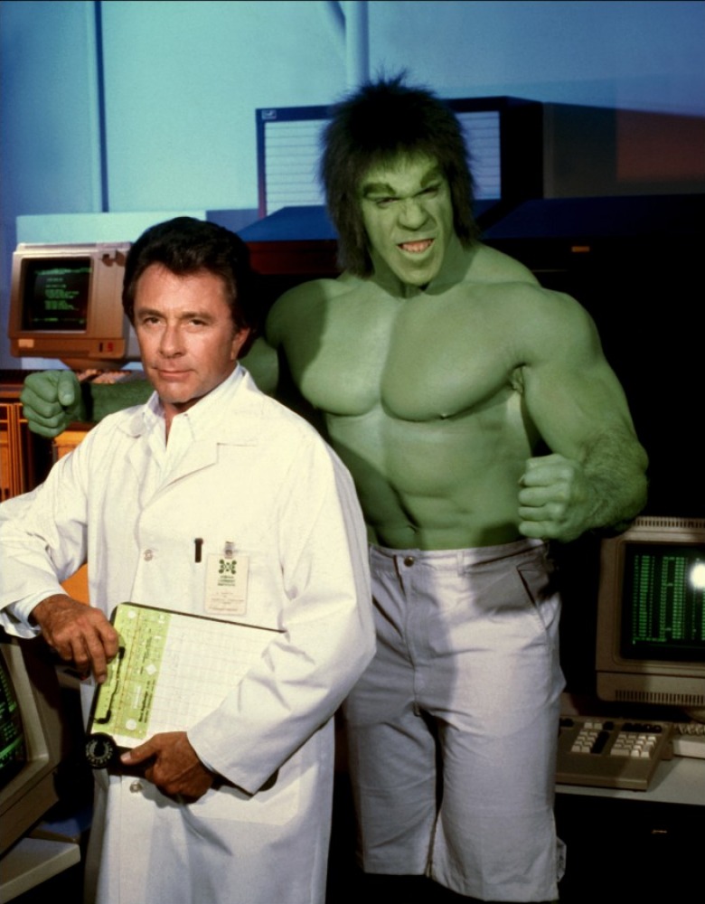 Bill Bixby e Lou Ferrigno The Incredible Hulk