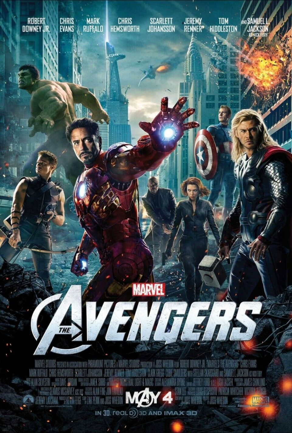 Avengers film poster