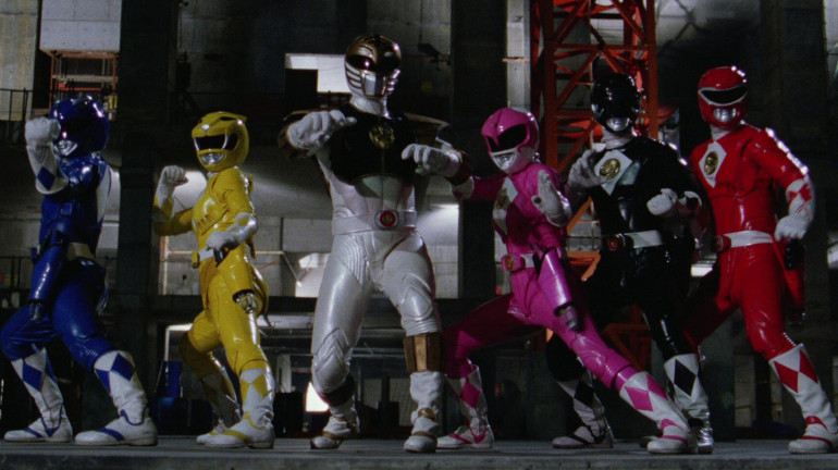 Power Rangers film 1995 banner