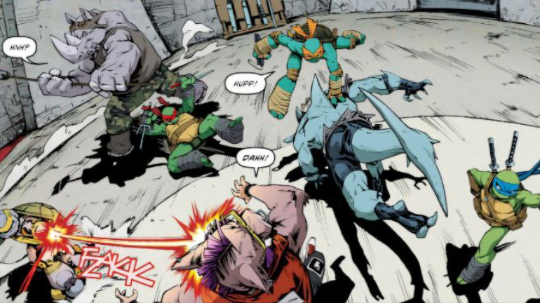 Teenage Mutant Ninja Turtles Deluxe vol.6 banner